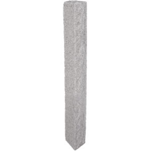 7″x7″x7′ Granite Mailbox Post – (2 Thermal/2 Rock Sides)