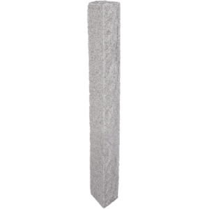 8″x8″x7′ Granite Mailbox Post – (2 Thermal / 2 Rock Sides)