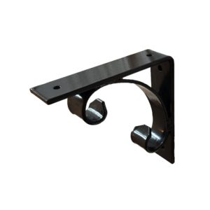 105 Iron Mailbox Bracket – Black