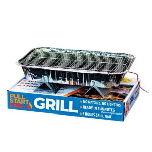 Pull Start Fire Grill